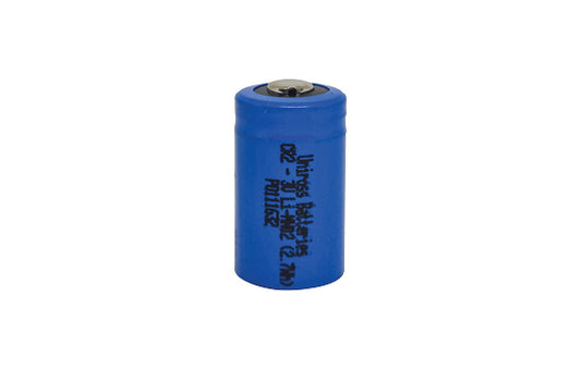 Battery CR2, Lithium - 3V, suitable for DSC wireless door contacts, 15.6mm (D) x 27mm (H)