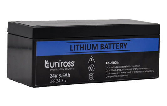 LFP24-3.5 - 24v 3.5Ah Li-FEPO4 Battery