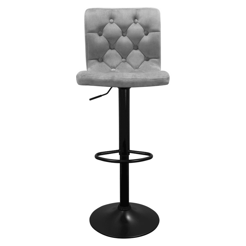 Bayer Large Barstool Grey with black base