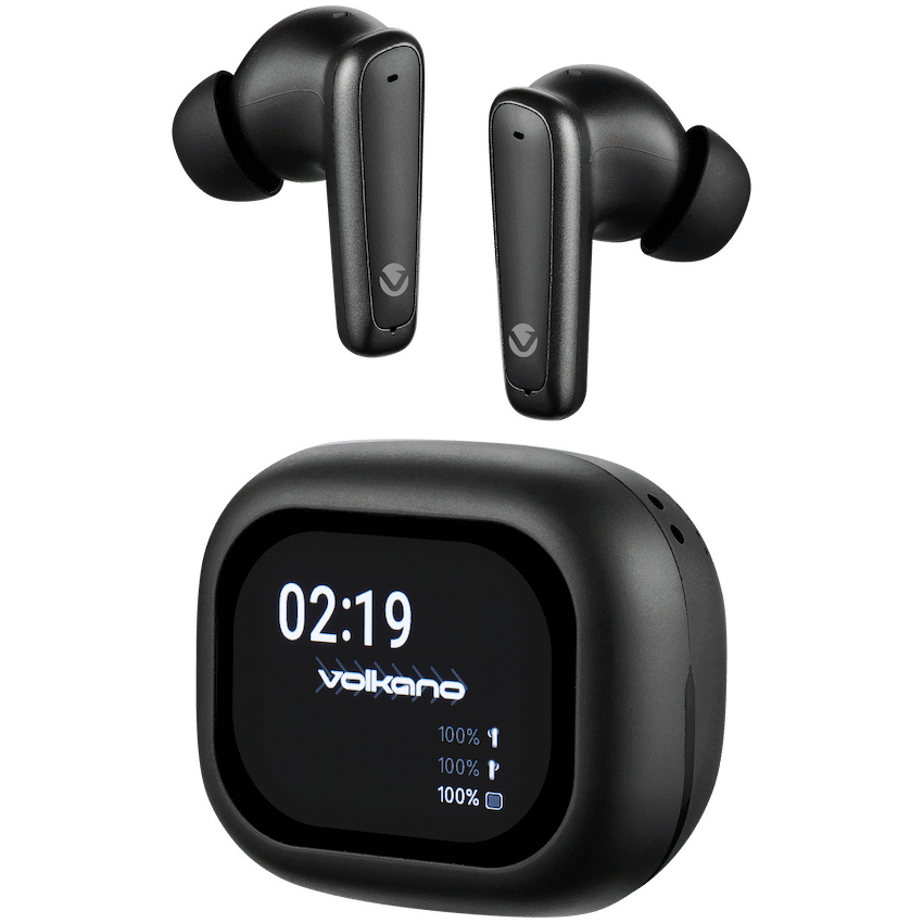 Volkano Vision ANC TWS Earphones with Interactive Charge Case
