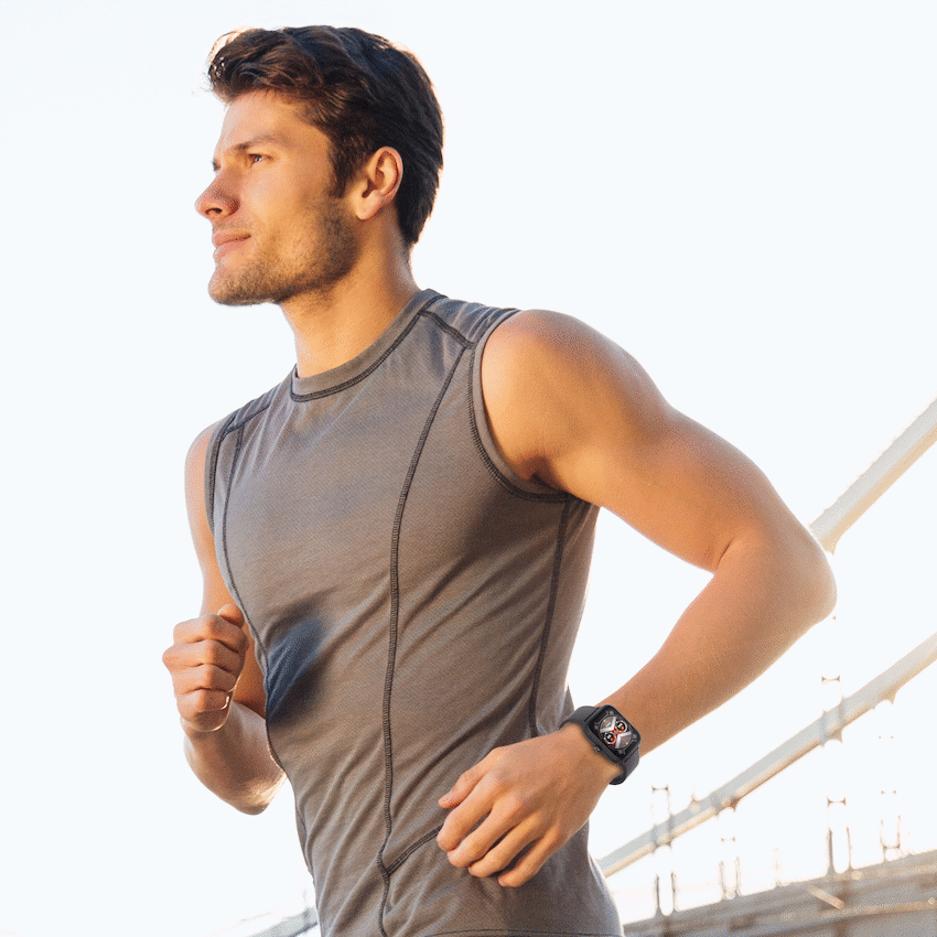 Volkano Stamina Series GPS Smartwatch - Black