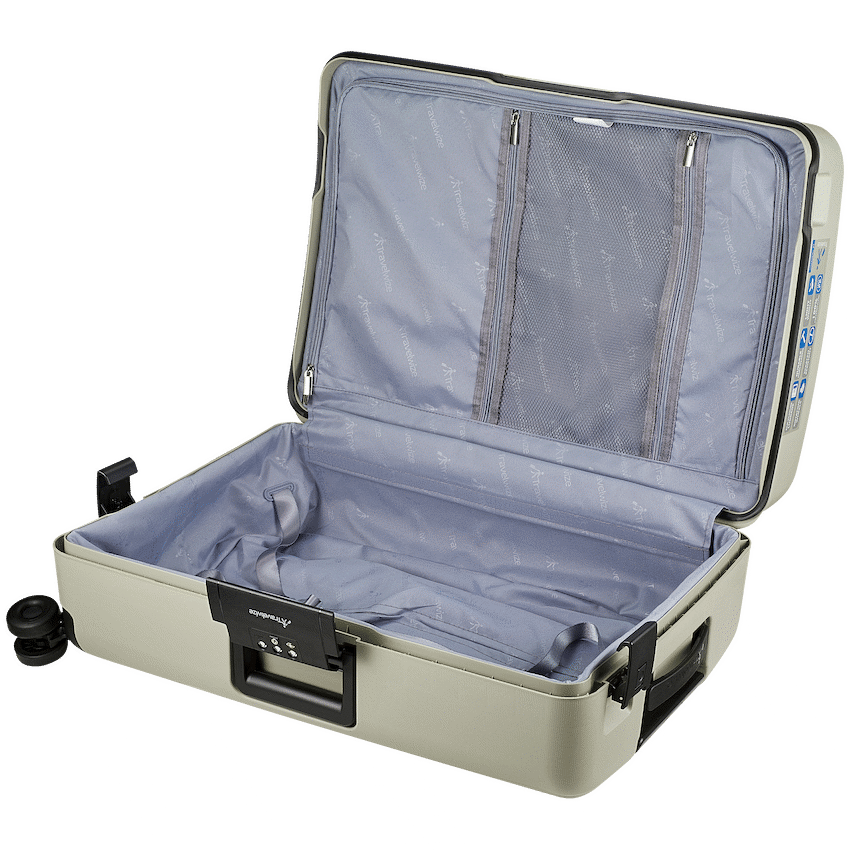 Travelwize Clipper PP 55cm 4-Wheel Spinner Luggage Beige