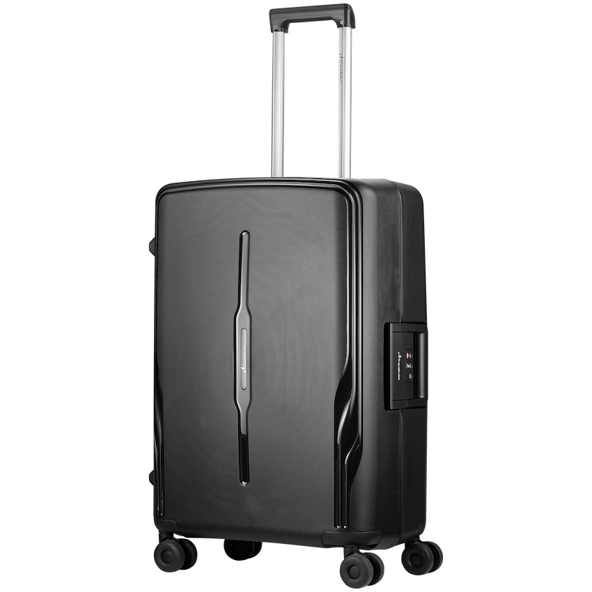 Travelwize Clipper PP 65cm 4-Wheel Spinner Luggage Black