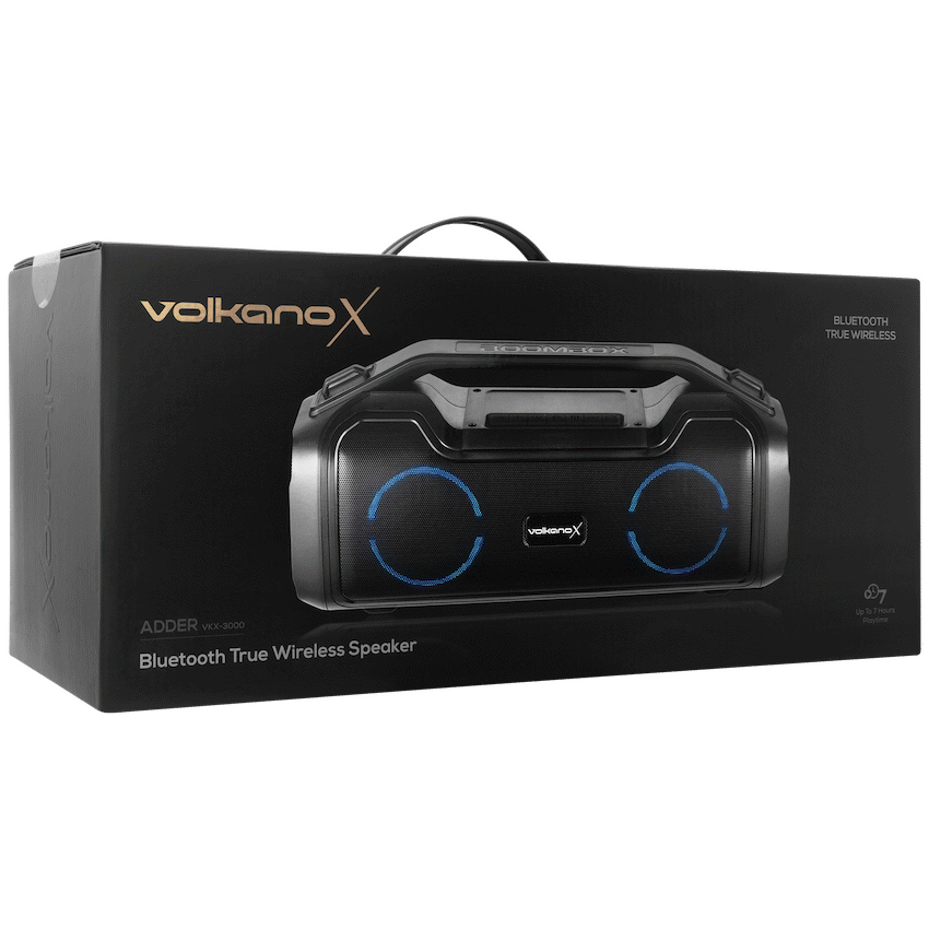 VolkanoX Adder Series Bluetooth Speaker - Black