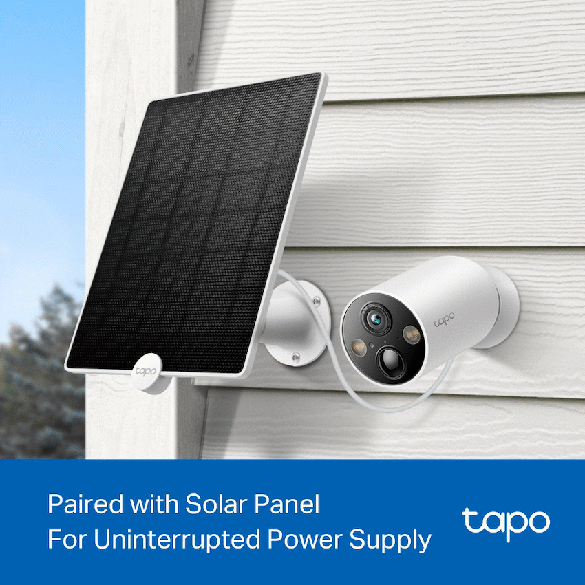 Tapo TP-Link Tapo C425 4MP 2K QHD Battery Wire-Free Outdoor Security Camera