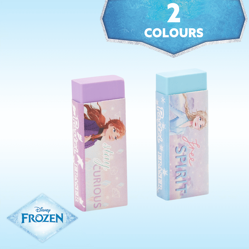 Frozen 2 Pastel Colour Erasers - Multi - Guards On Duty Shop & Security Guards