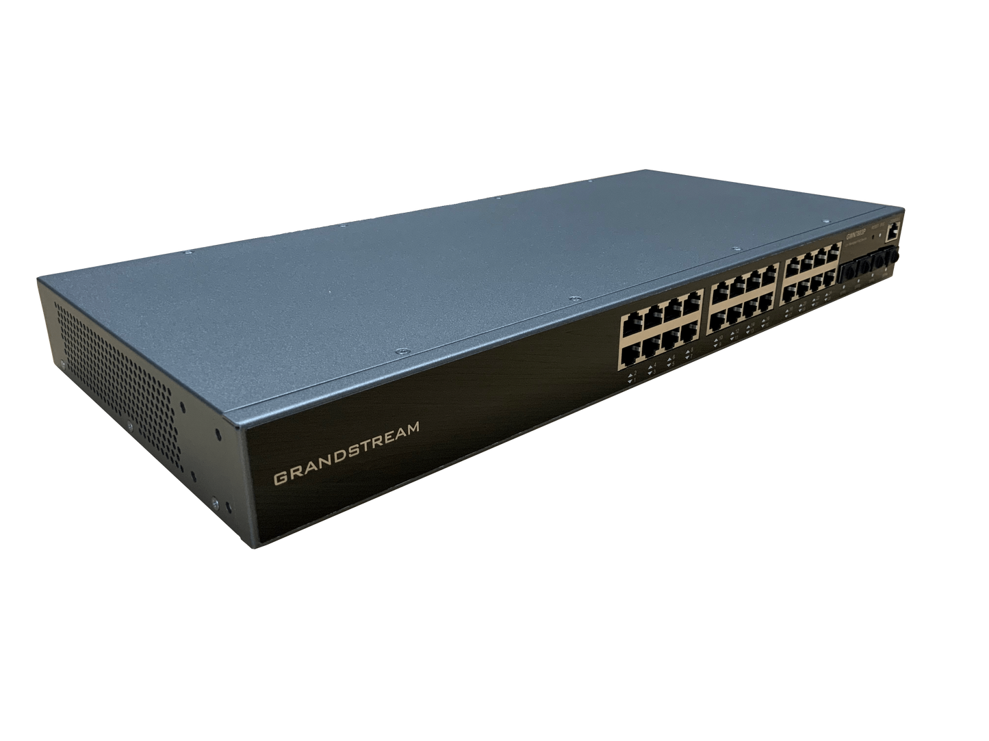 Grandstream Enterprise L2 24 port Managed GbE PoE+ Switch 370W | GWN7803P