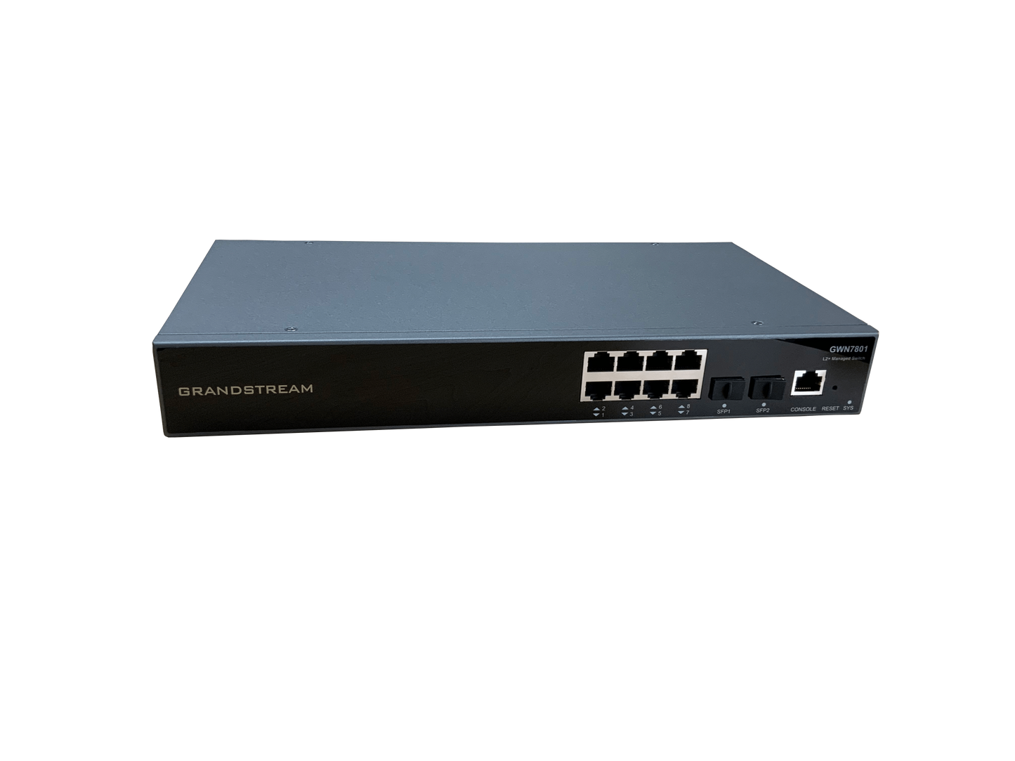 Grandstream Enterprise L2 8 port Managed GbE Switch | GWN7801