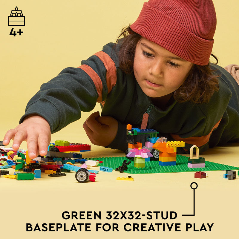 LEGO® Classic Green Baseplate Building Kit 11023