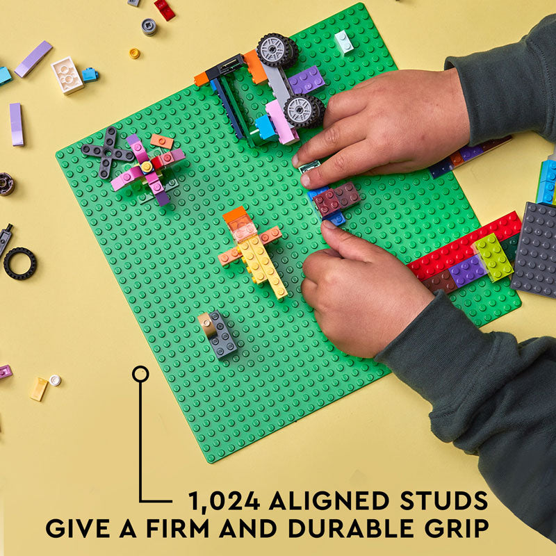 LEGO® Classic Green Baseplate Building Kit 11023