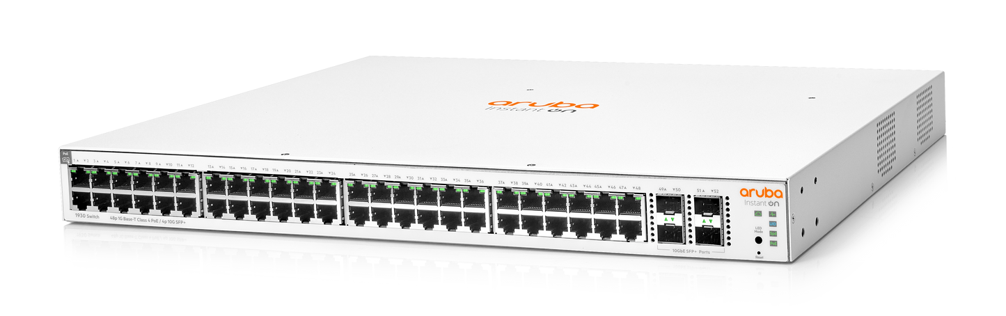 HPE Networking Instant On 1930 4SFP+ 48 Port 370W | ARU-IO-SW193048G-370W