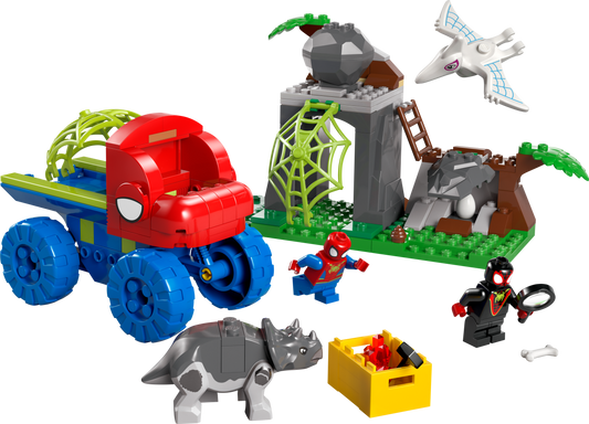 LEGO Team Spidey Dino Crawler Rescue — Set 11199