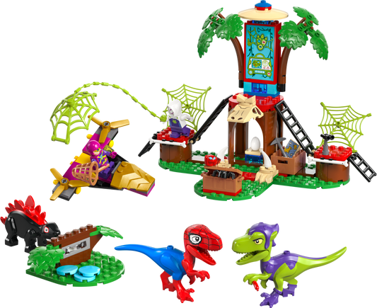 LEGO Spidey And Gobby'S Raptor Battle at Tree House — Set 11200