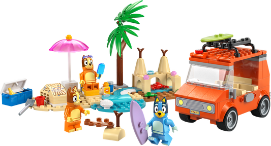 LEGO Bluey's Beach & Family Car Trip — Set 11202