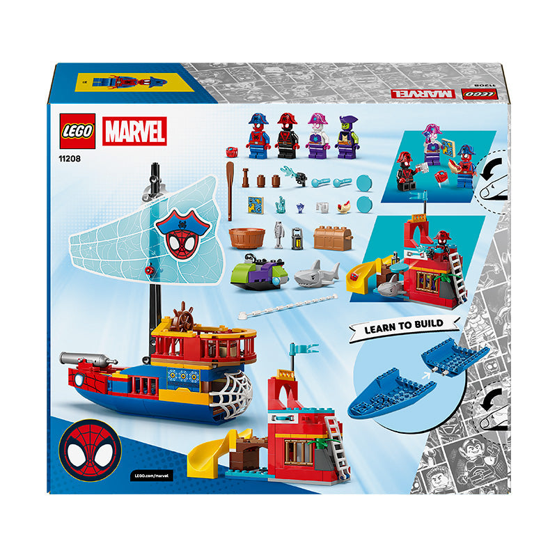 LEGO® Marvel Spidey And His Amazing Friends Team Spidey Pirate Ship 11208