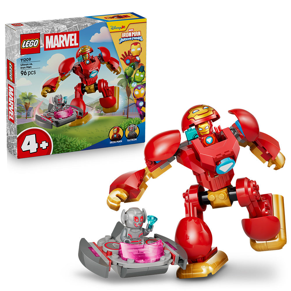 LEGO® ǀ Marvel Iron Man and His Awesome Friends Ultron vs. Iron Man 11209
