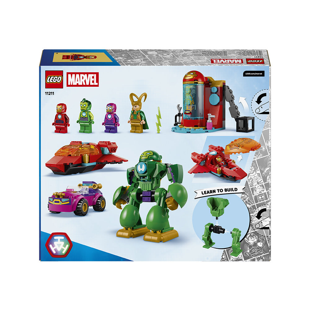 LEGO® ǀ Marvel Iron Man and His Awesome Friends Loki vs. Team Iron Man 11211
