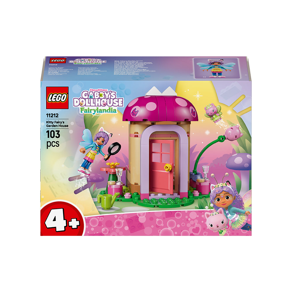 LEGO® Gabby’s Dollhouse Kitty Fairy’s Garden House Toy 11212
