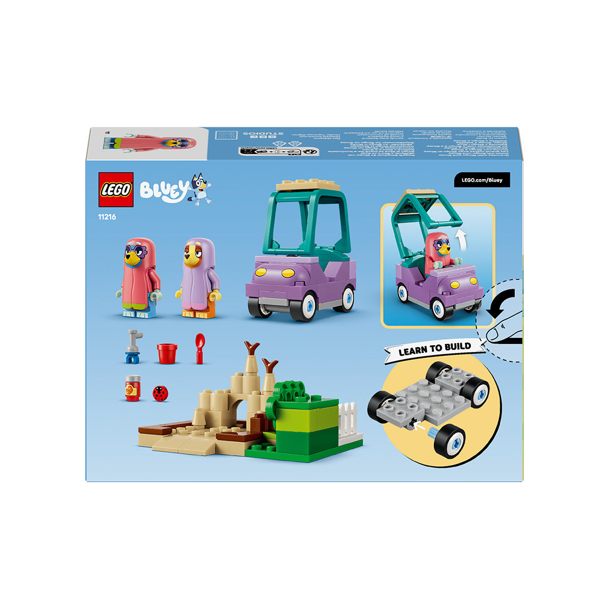LEGO® Bluey Grannies with Bingo and Bluey Building Toy 11216