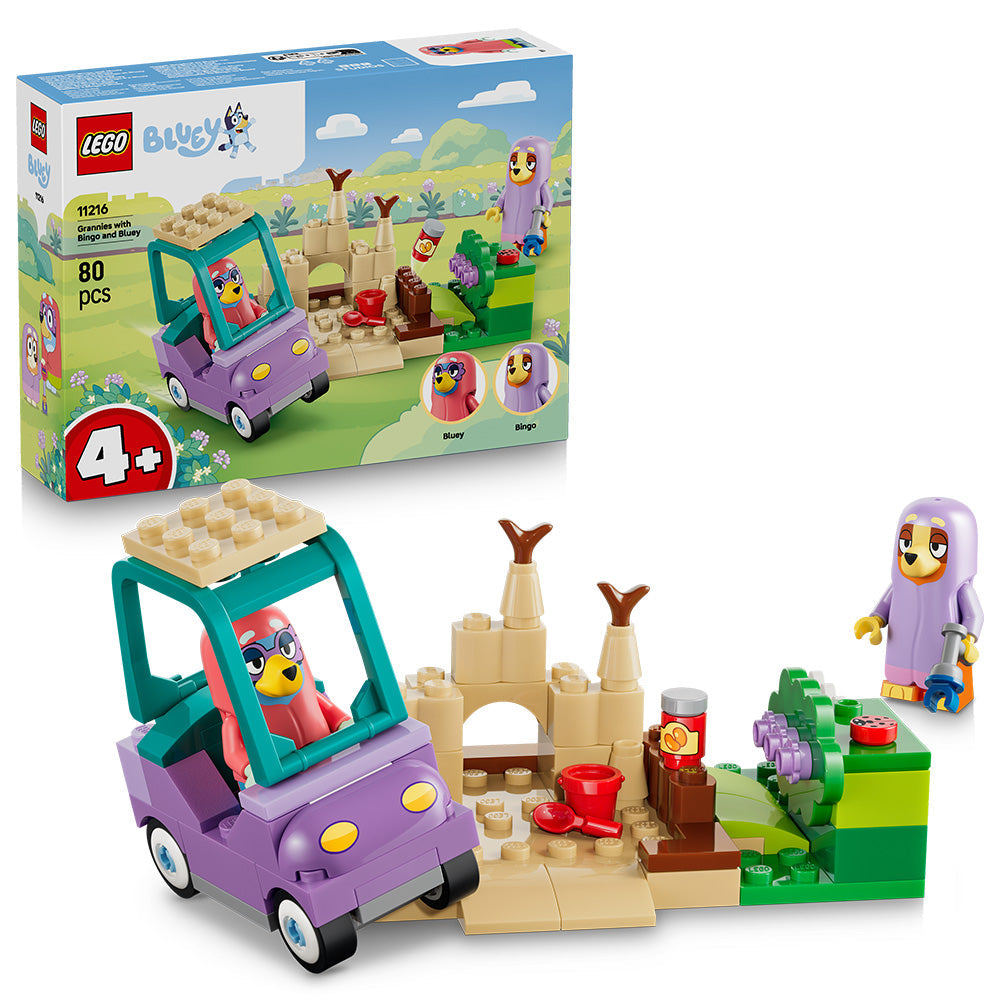 LEGO® Bluey Grannies with Bingo and Bluey Building Toy 11216
