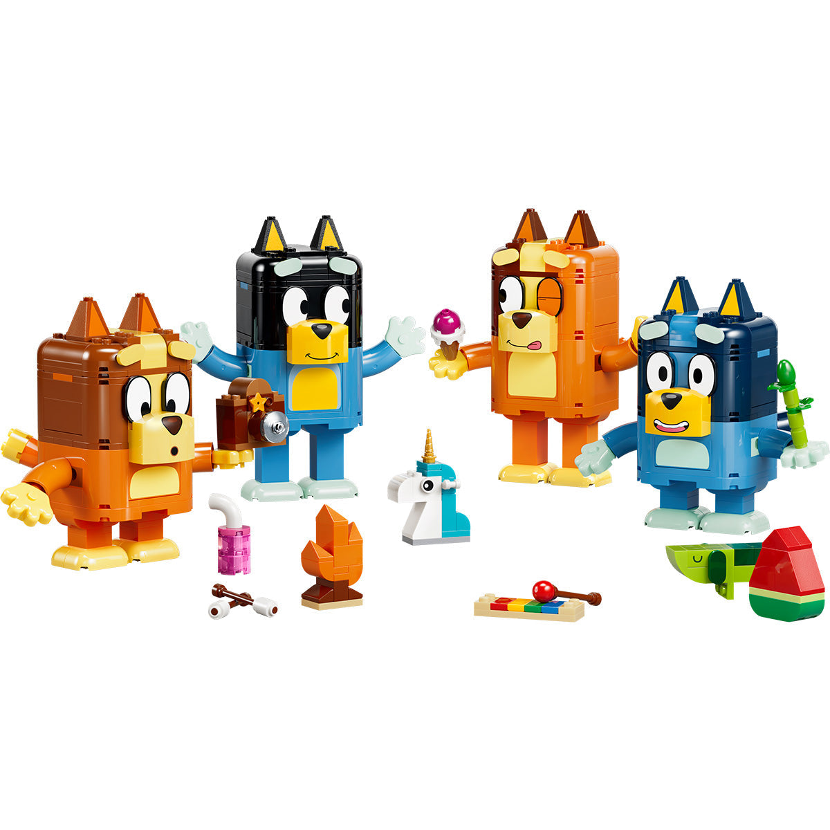 LEGO® Bluey Brick-Built Bluey Family Toy Figures Set 11217