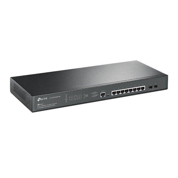 TP-Link JetStream L2+ Managed Switch with 8-Port 2.5G POE and 2-Port 10GE SFP+