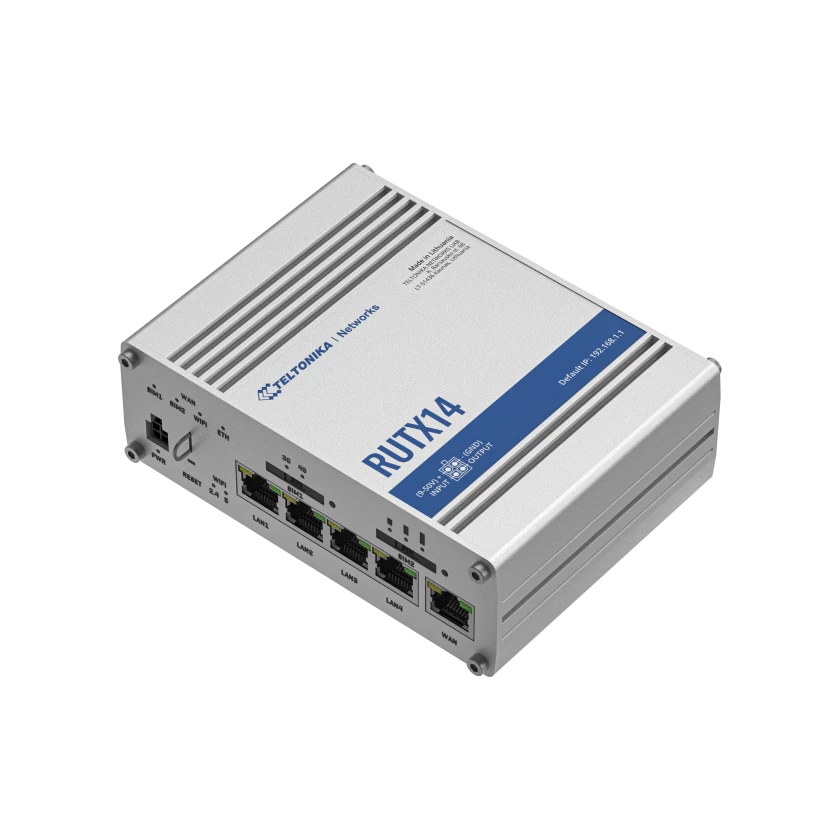 Teltonika 4G LTE Cat 12 Industrial Cellular Router | RUTX14