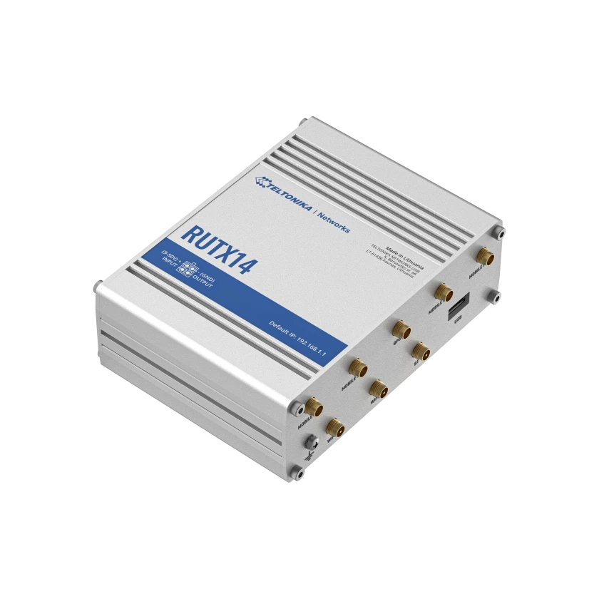Teltonika 4G LTE Cat 12 Industrial Cellular Router | RUTX14