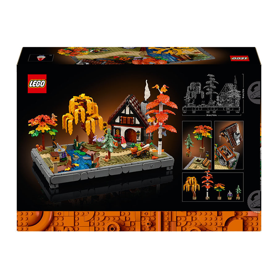 LEGO® Icons Autumn Cottage Garden Model Building Kit 11372