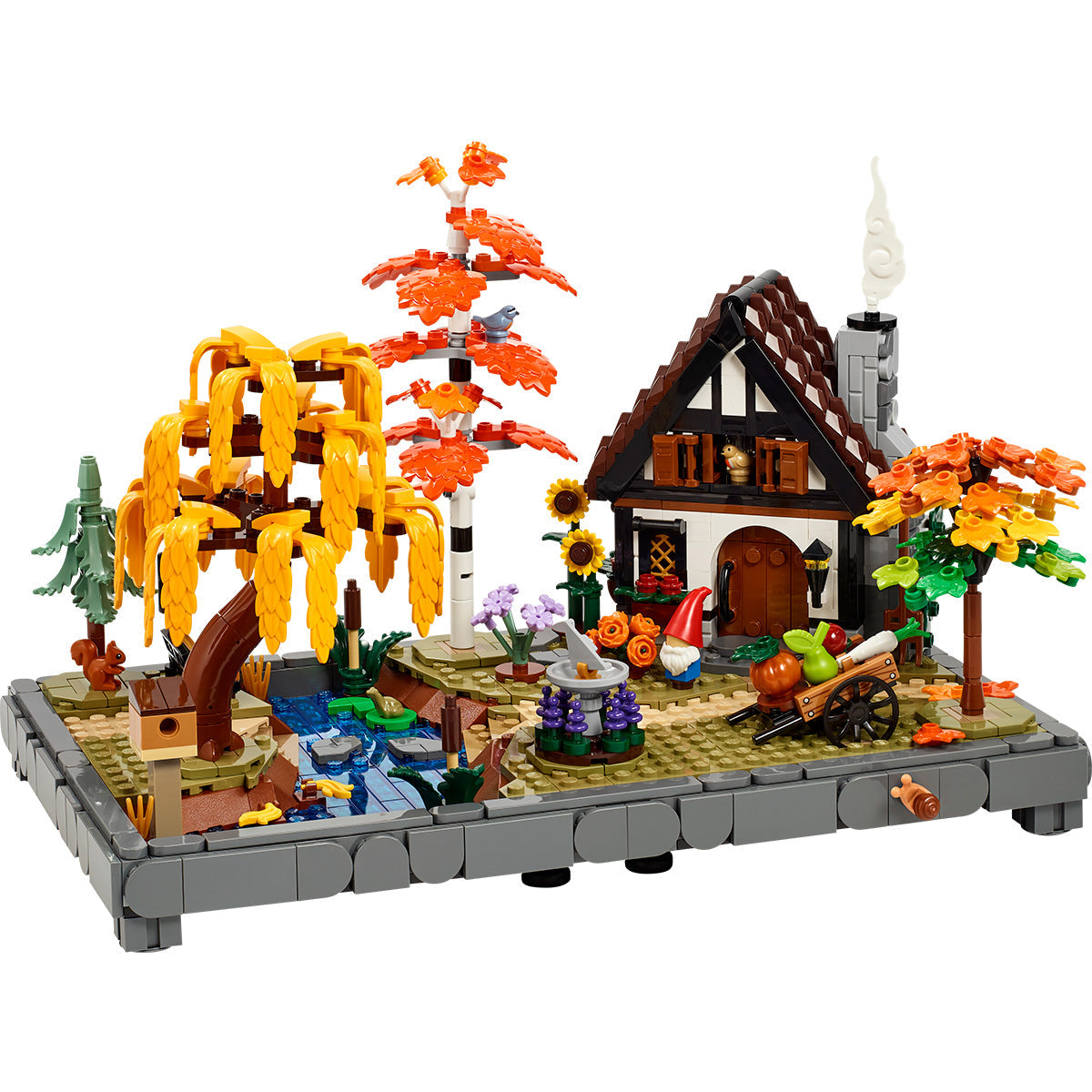 LEGO® Icons Autumn Cottage Garden Model Building Kit 11372