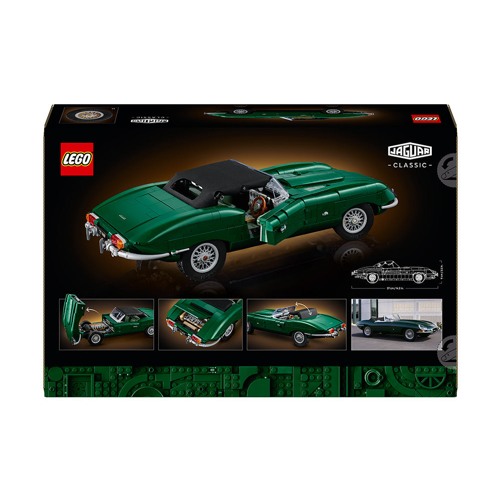 LEGO® Icons Jaguar E-Type - Classic Sports Car Model 11381
