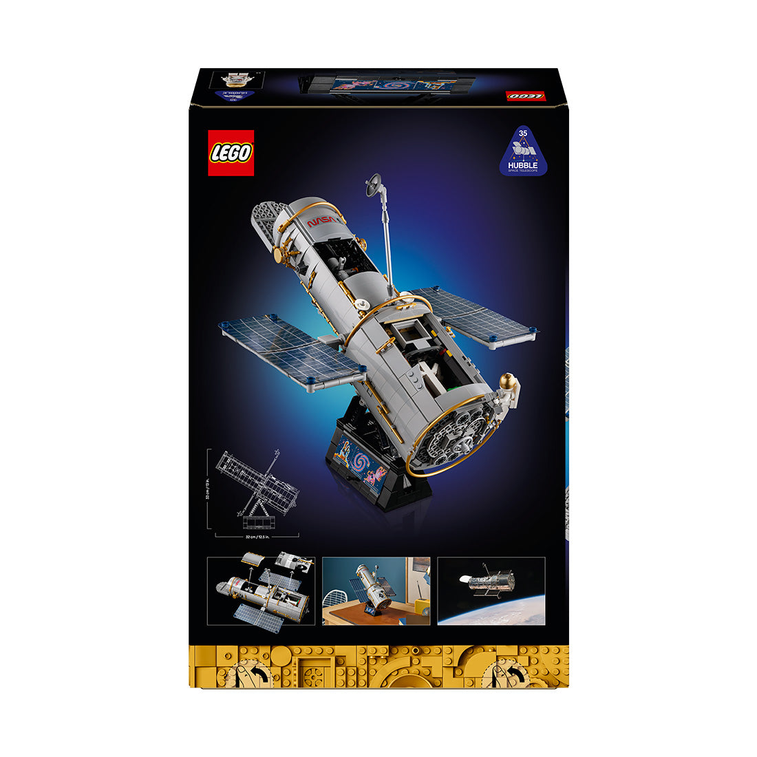 LEGO® Icons Hubble Space Telescope - Science Decor Set -11382