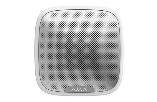 AJAX Security - StreetSiren Jeweller - White Outdoor Wireless Siren | AJAX-SS-OUT-W