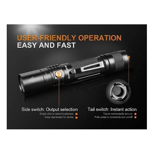 Fenix UC35 V2.0 USB Rechargeable Flashlight