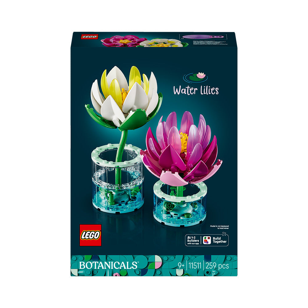 LEGO® Botanicals Water Lilies Flower Building Set 11511