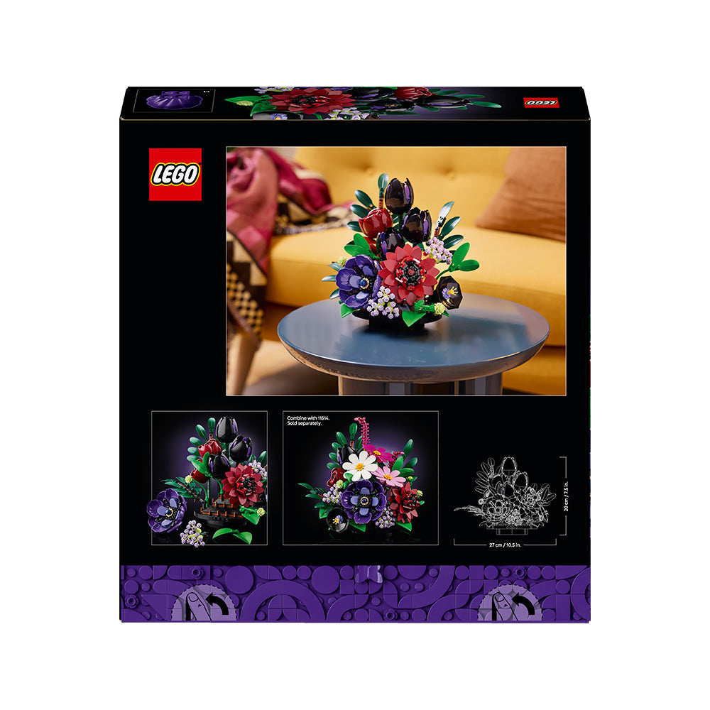 LEGO® Botanicals Dark Flower Arrangement Building Set 11513