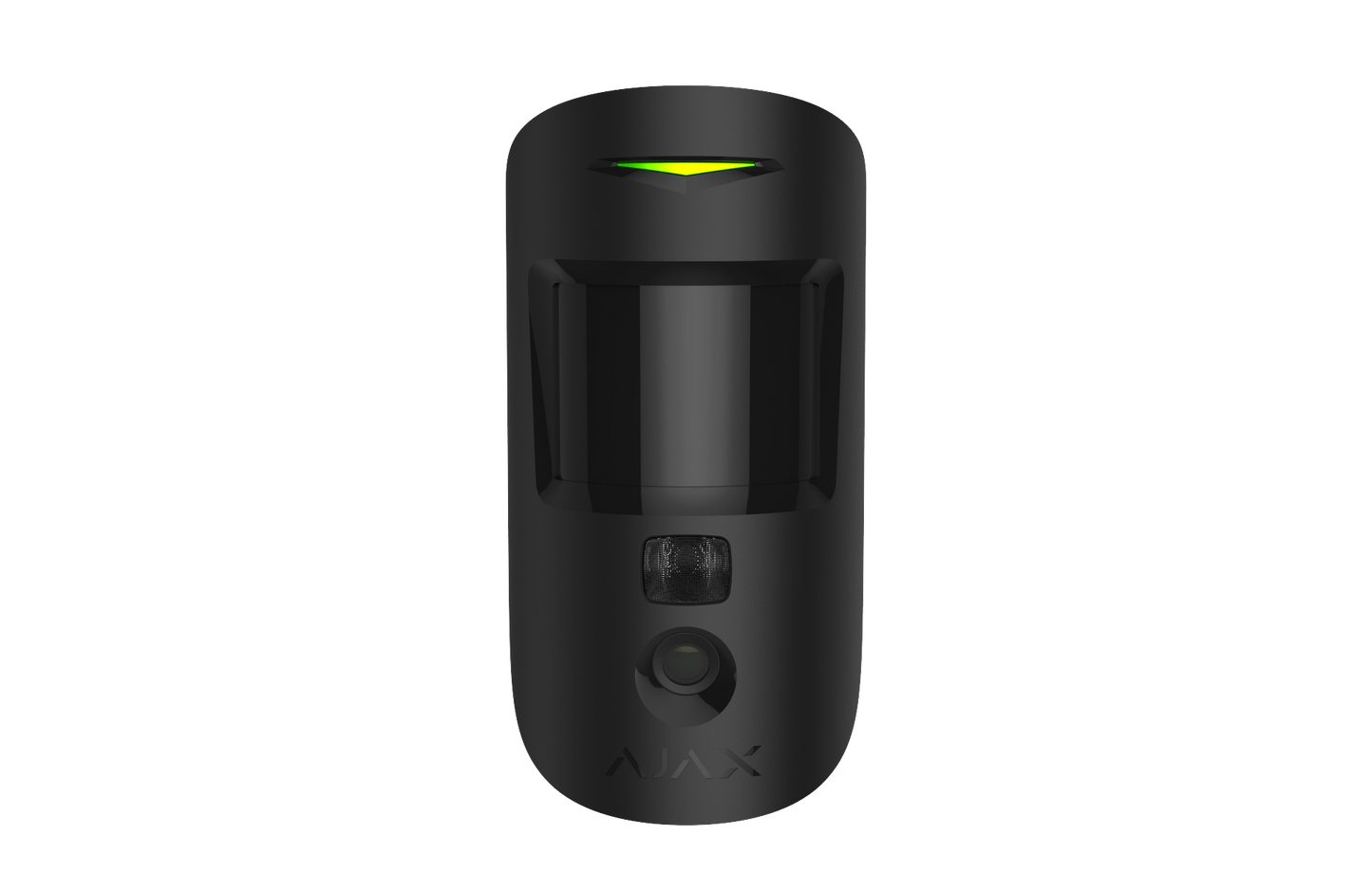 AJAX Security - MotionCam Jeweller - Black Wireless Indoor Motion Detector with Photo Camera | AJAX-MC-INDR-B