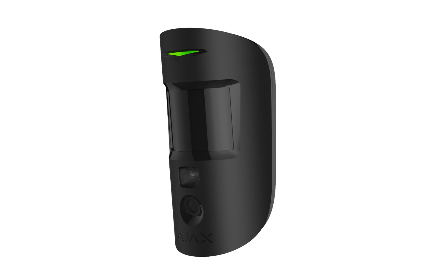 AJAX Security - MotionCam Jeweller - Black Wireless Indoor Motion Detector with Photo Camera | AJAX-MC-INDR-B