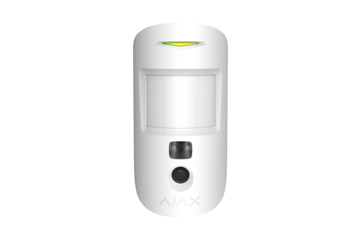 AJAX Security - MotionCam Jeweller - White Wireless Indoor Motion Detector with Photo Camera | AJAX-MC-INDR-W
