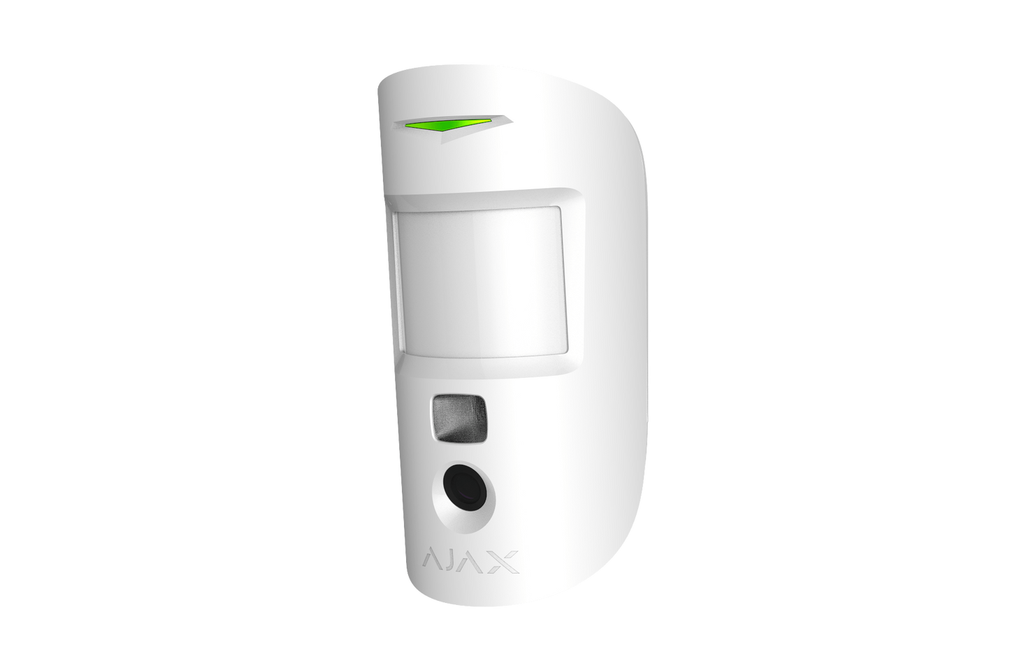 AJAX Security - MotionCam Jeweller - White Wireless Indoor Motion Detector with Photo Camera | AJAX-MC-INDR-W