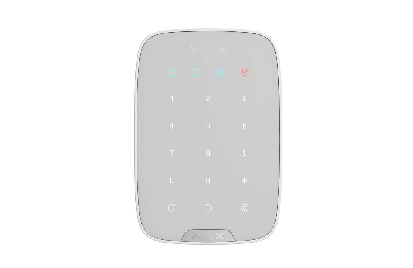 AJAX Security - Keypad Plus Jeweller, Wireless White Indoor Keypad | AJAX-KP-PLUS-W