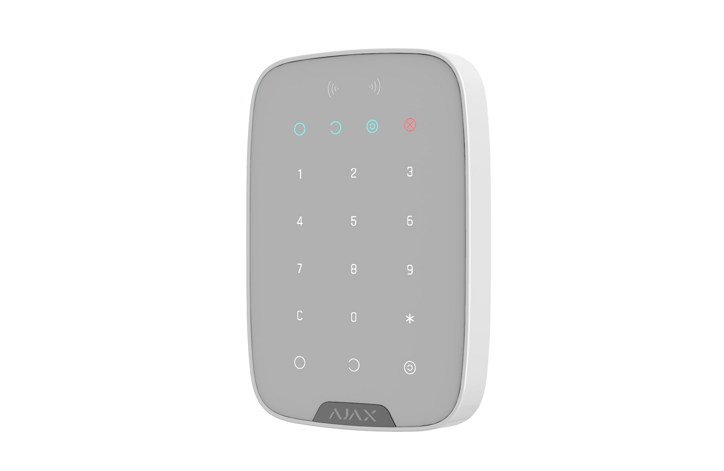 AJAX Security - Keypad Plus Jeweller, Wireless White Indoor Keypad | AJAX-KP-PLUS-W