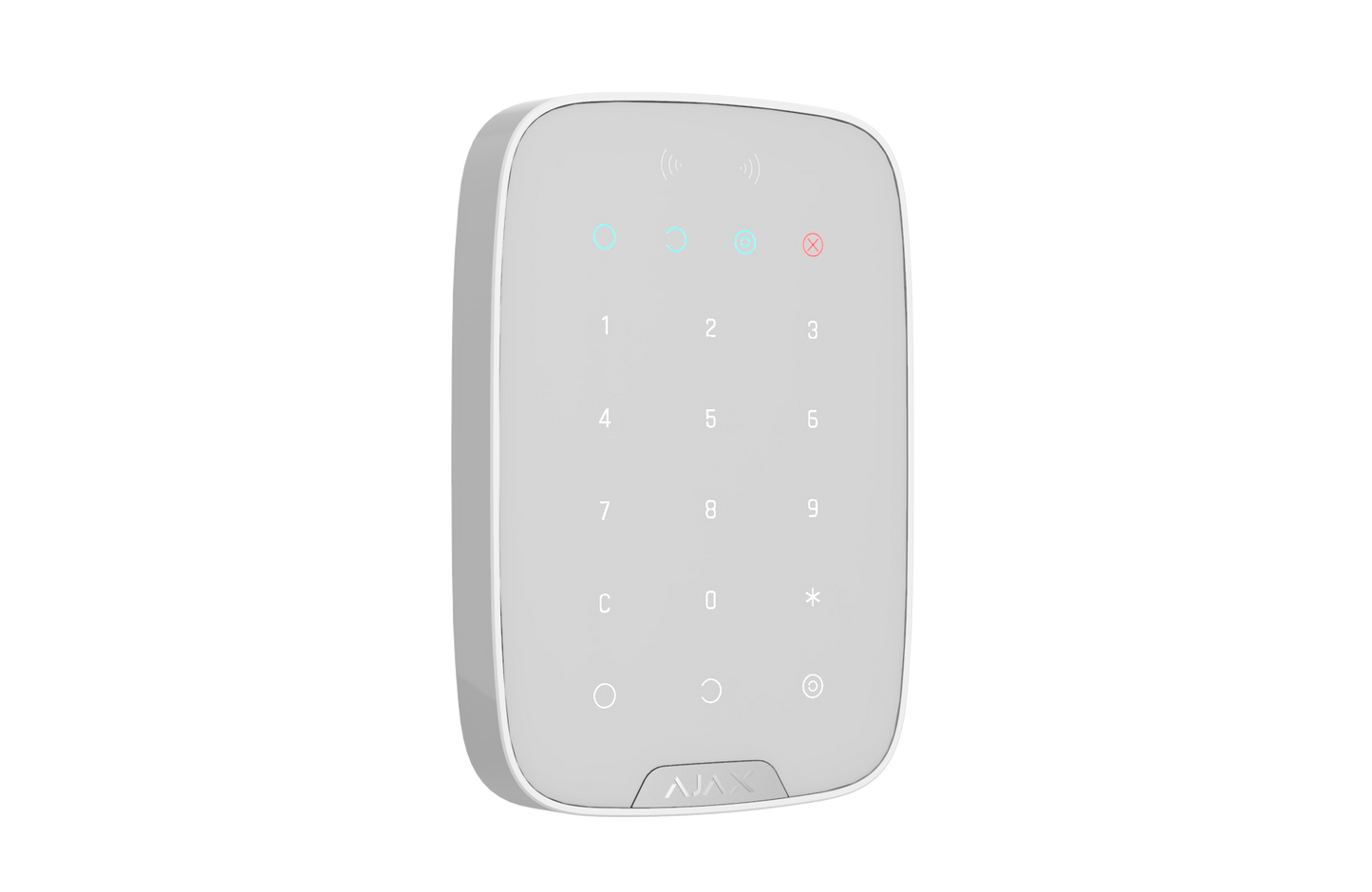 AJAX Security - Keypad Plus Jeweller, Wireless White Indoor Keypad | AJAX-KP-PLUS-W