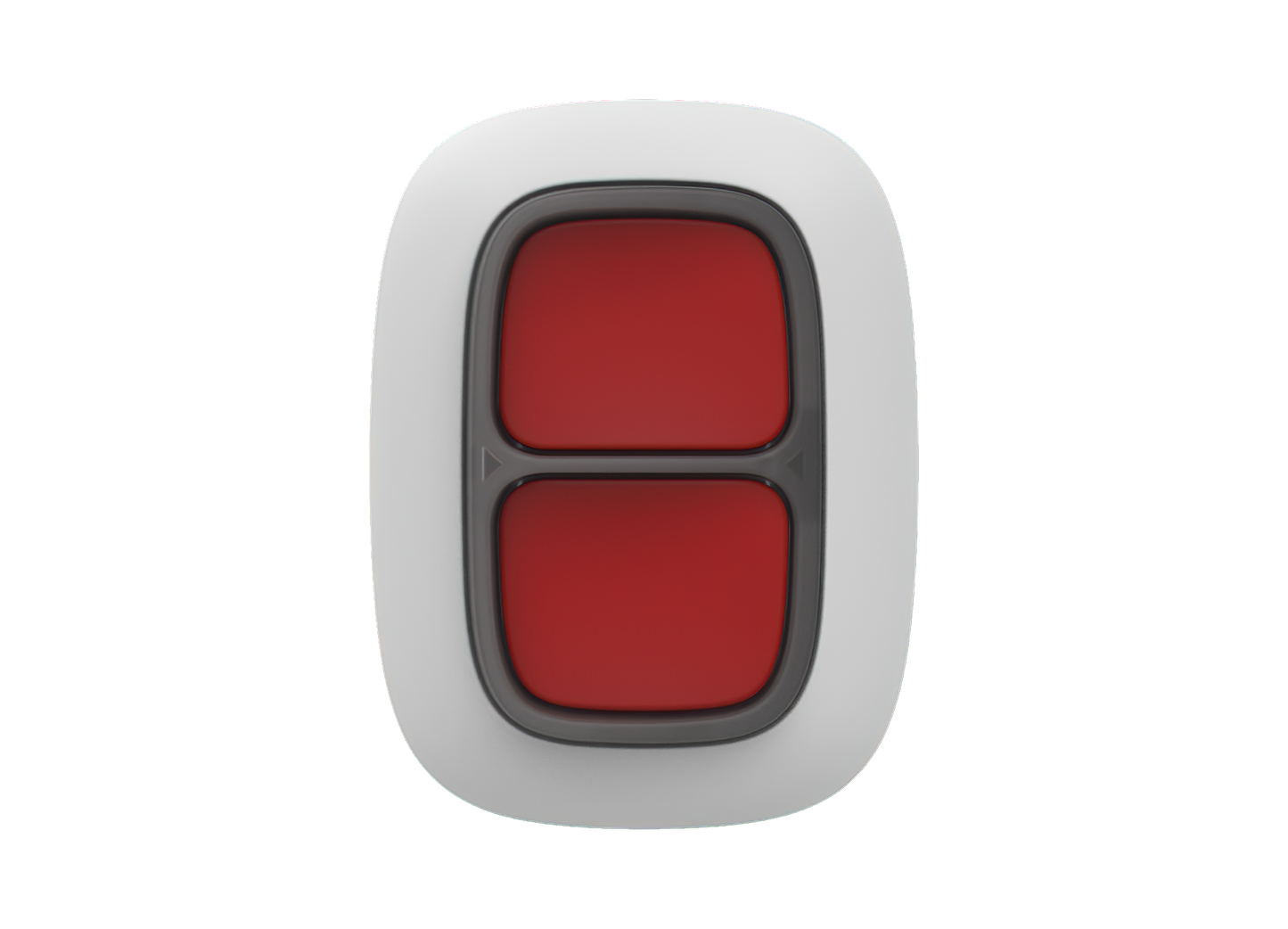 AJAX Security - DoubleButton Jeweller - Double White Wireless Smart Button for Panic and Control Modes | AJAX-PB-DOUBLE-W