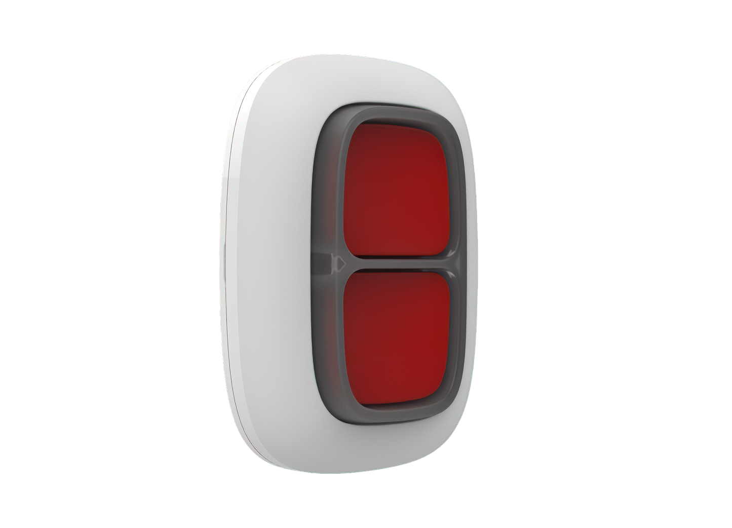 AJAX Security - DoubleButton Jeweller - Double White Wireless Smart Button for Panic and Control Modes | AJAX-PB-DOUBLE-W