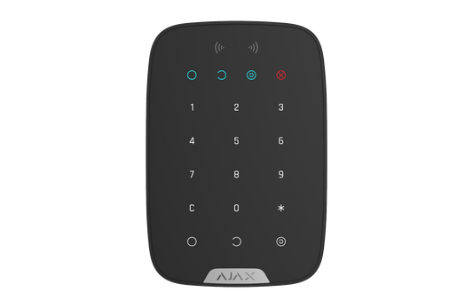 AJAX Security - Keypad Plus Jeweller, Wireless Black Indoor Keypad | AJAX-KP-PLUS-B