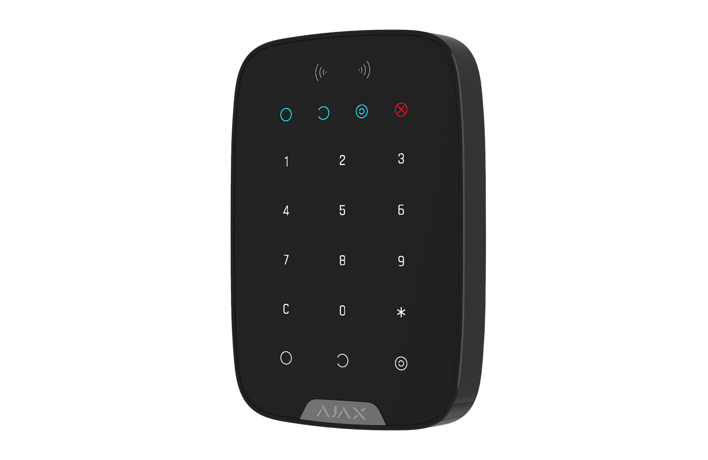 AJAX Security - Keypad Plus Jeweller, Wireless Black Indoor Keypad | AJAX-KP-PLUS-B