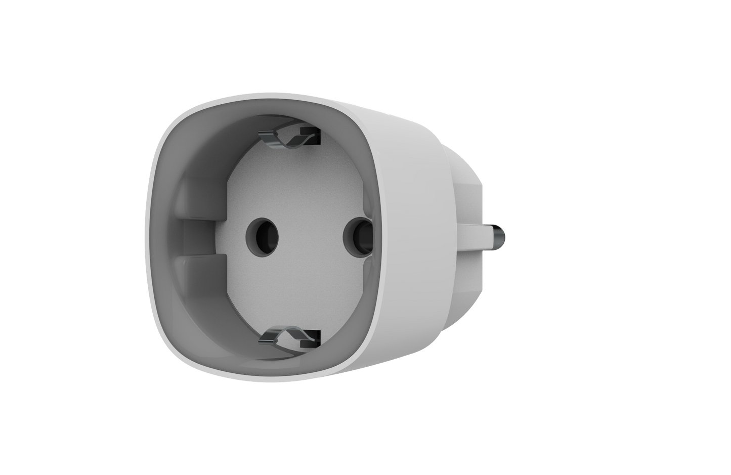 AJAX Security - Automation - White Wireless Smart Plug with Energy Consumption Monitoring | AJAX-AD-SP-W