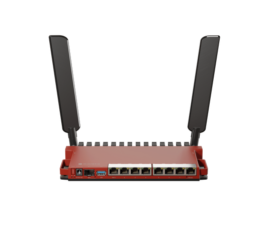 MikroTik L009UiGS-2HaxD-IN Desktop Router with 2.5Gb SFP, 8 x Gigabit Ethernet and 2.4GHz AX Wi-Fi