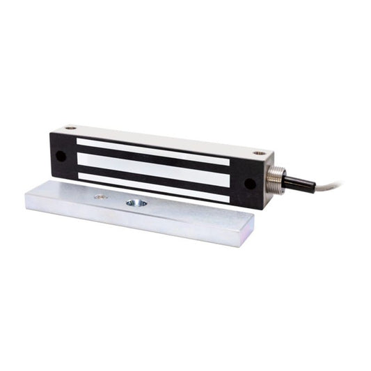 Surface Mount Magnetic Lock 320kg NO/NC with LED 12/24VDC
